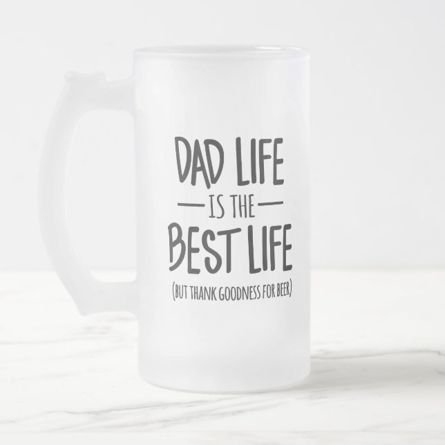 Papa Life est la meilleure bière de la vie Mug (Gauche)