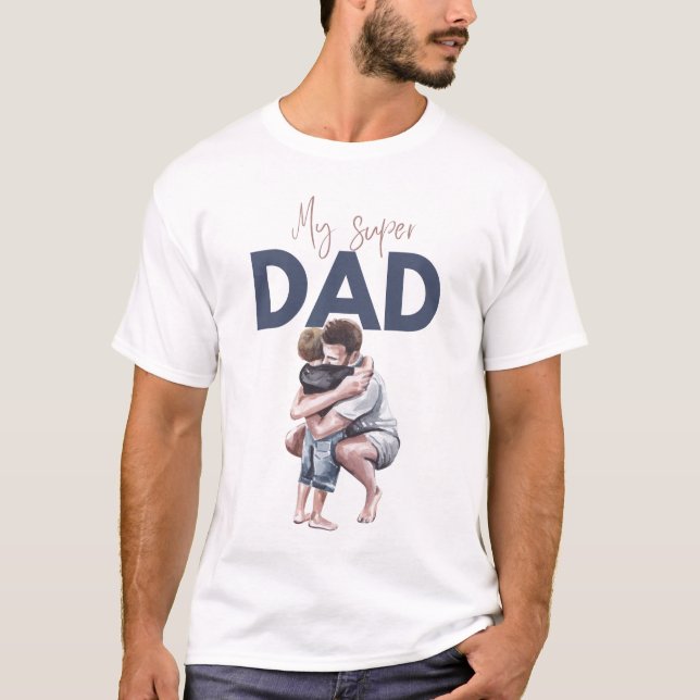 Papa Love T-Shirt : Un hommage à l'obligation pate (Devant)