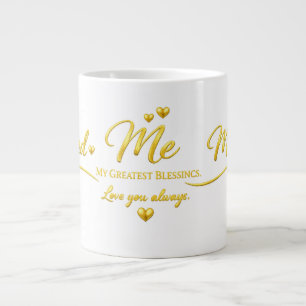 Papa Maman Moi – Mes Plus Grandes Bénédictions Mug