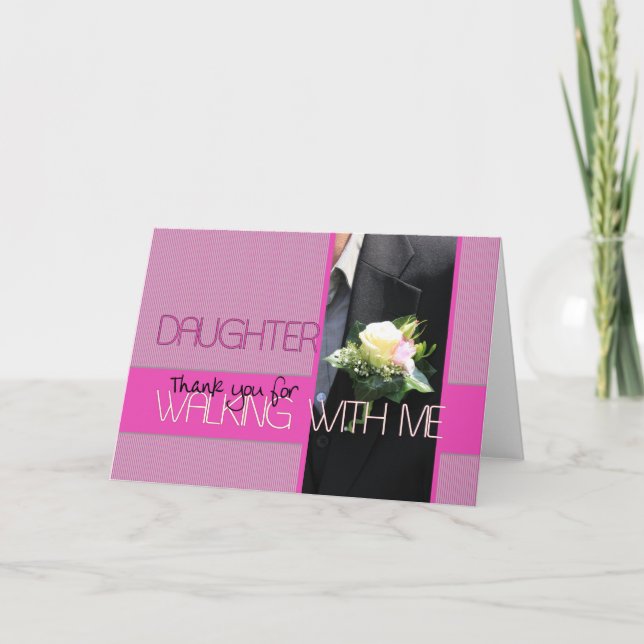 Papa Merci de me faire descendre Aisle (Devant)