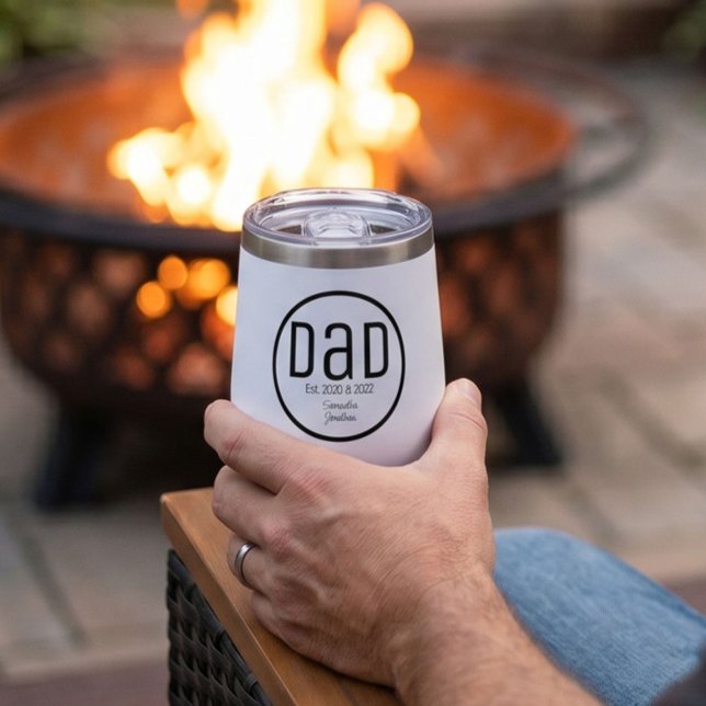 Papa Moderne Dates Simples Noms Enfants (Créateur téléchargé)