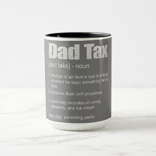 Papa - Mug de l'impôt d'anniversaire