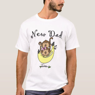 Papa of Twins Boy and Girl Tshirts and Gifts