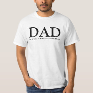 PAPA - père du T-shirt de jeune mariée