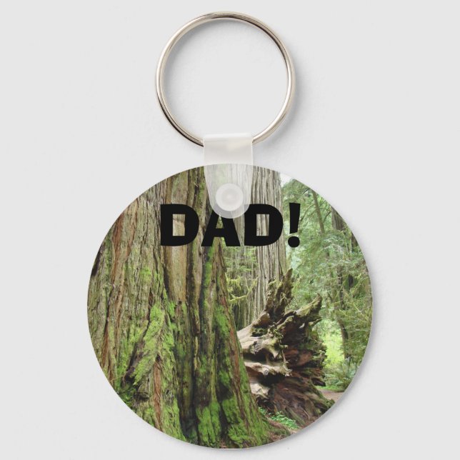 Papa ! porte-clés Séquoias (Recto)