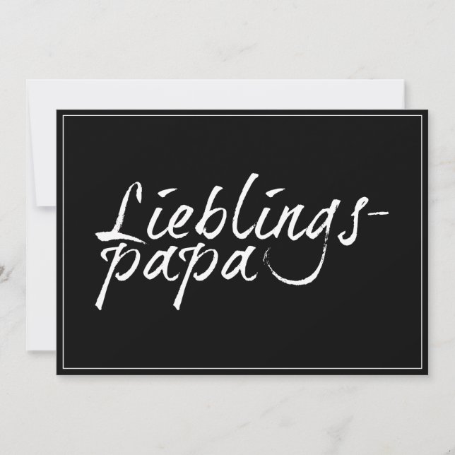 Papa préféré - écriture blanche 00001 (Devant)