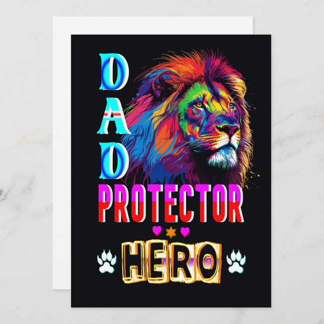 Papa Protector Hero (Devant / Derrière)