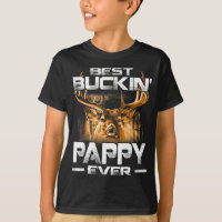 Papa qui rue toujours T-shirt chasse au cerf Père