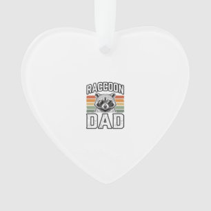 Papa Raton laveur Gravure Vintage Design Vectoriel