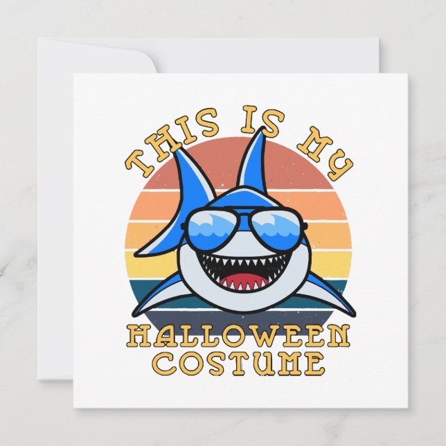 Papa Requin Soleil Couchant Épouvantable Drôle (Devant)