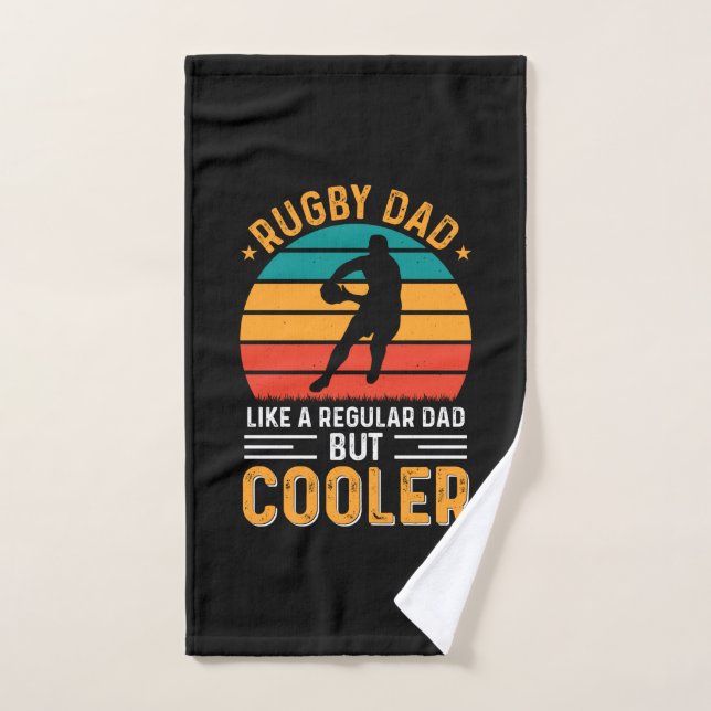 Papa Rugby (Serviette à main)