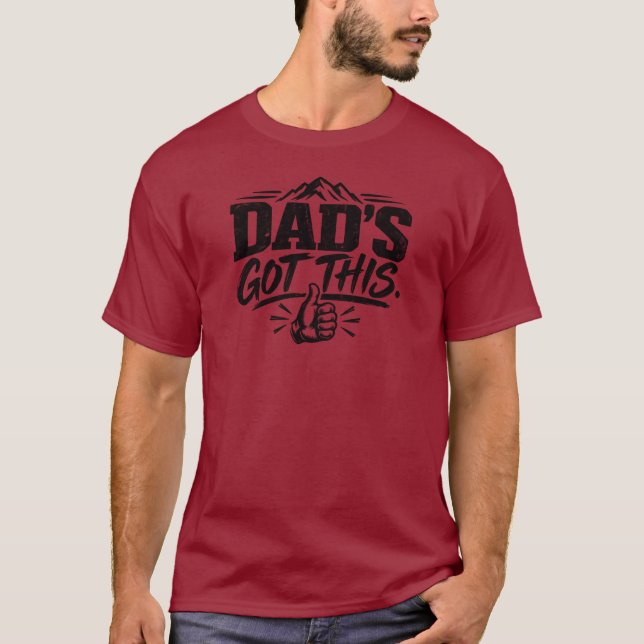 Papa S'en Occupe - T-Shirt (Devant)