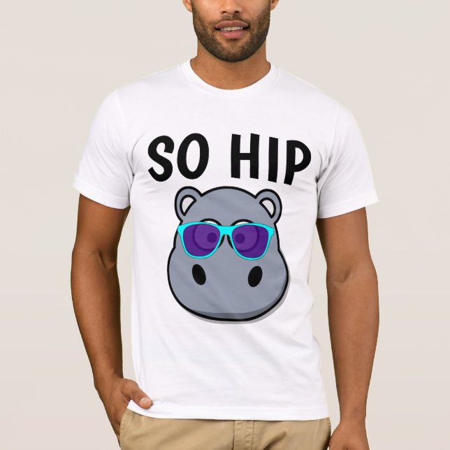 PAPA SO HIP HIPPO T-SHIRTS (Devant)