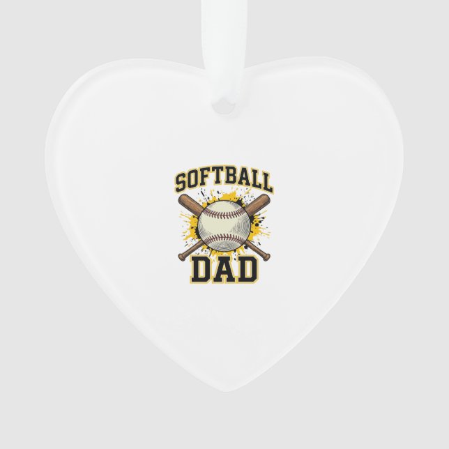 Papa Softball Vintage Varsity Batteurs Croisés Des (devant)