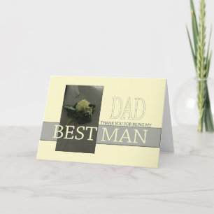Papa, sois mon témoin - invitation