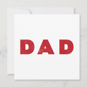 Papa [Texte rouge déprimé]