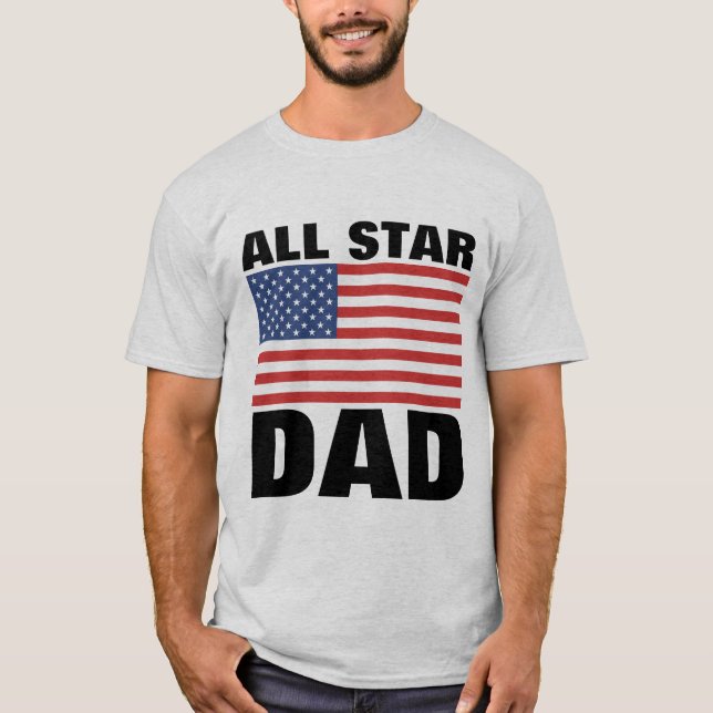 PAPA TOUS LES T-SHIRTS STAR-DAD (Devant)