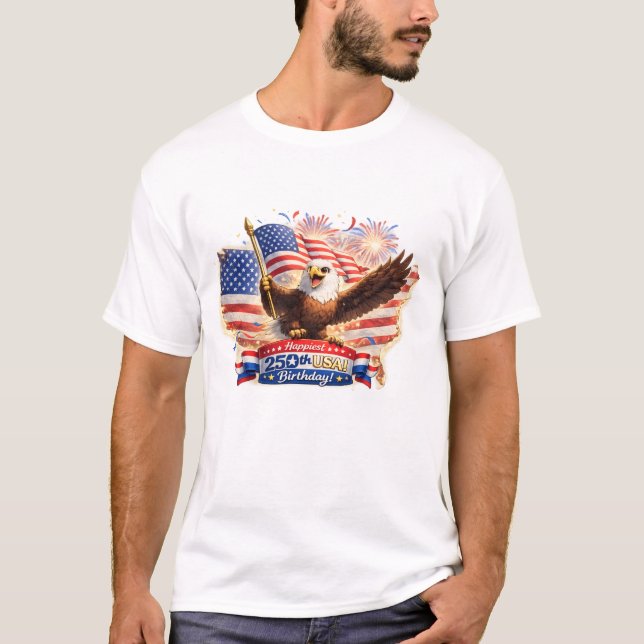 Papa Tshirt Bienheureux Joyeux 250e Anniversaire U (Devant)