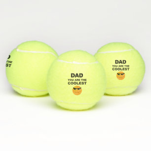 Papa vous êtes les balles de tennis de nouveauté