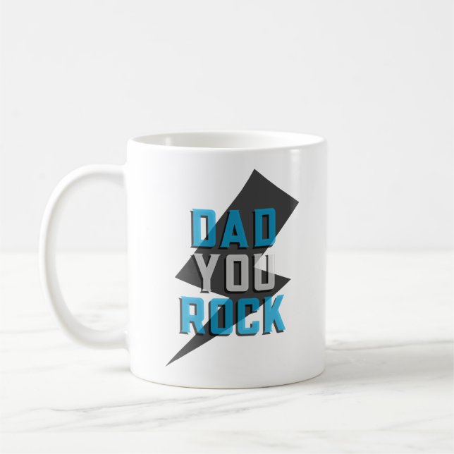 Papa You Rock Classic Mug (Gauche)