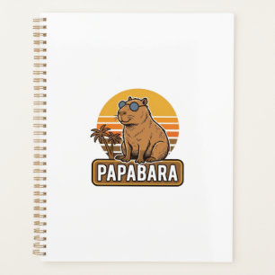 PAPABARA Conception vectorielle de papa capybara r