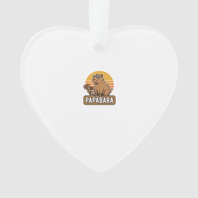 PAPABARA Conception Vectorielle Papa Capybara Rétr (devant)