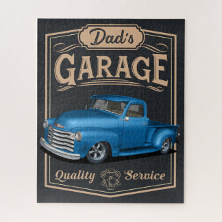 Papa's 1953 Truck Garage Puzzle