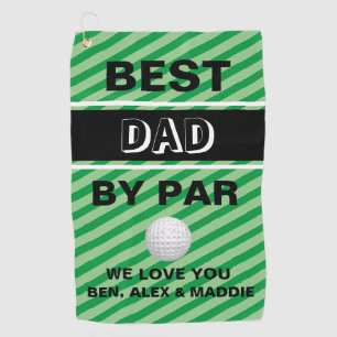 Papa's Caddy : Meilleur papa Serviette de golf