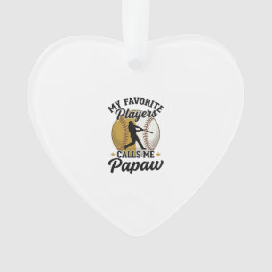 Papaw de baseball joueurs préférés Vintage T-shirt