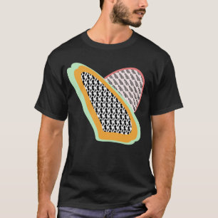 Papaye Colorée et T-shirt d'Été au Fruit du Dragon