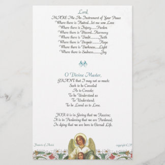 pape francis=st. francis prière simple=ange