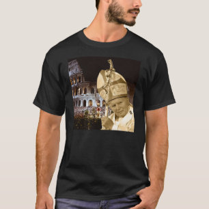 Pape Jean Paul II bénissant le T-shirt