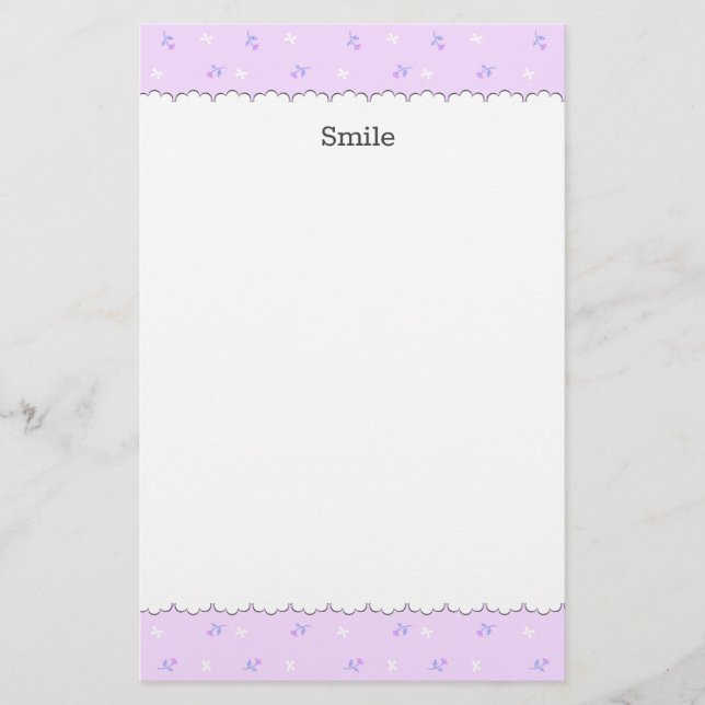 PAPETERIE 文字　カスタム　野ばら＆リボン（ピンク）  (Devant)