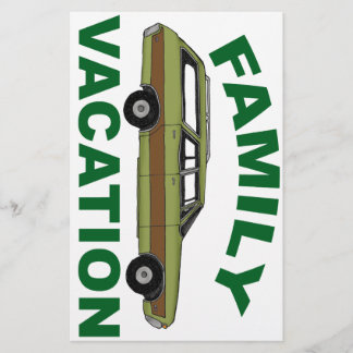 Papeterie 80s Vacances familiales