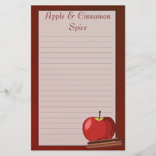 Papeterie à la cannelle d'Apple