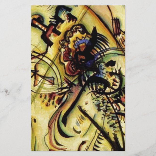 Papeterie À la voix inconnue de Kandinsky (Devant)