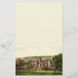 Papeterie Abbaye melrose, frontières écossaises, Ecosse