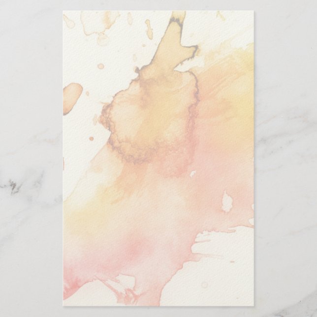 Papeterie Abstrait aquarelle peint à la main arrière - plan (Devant)