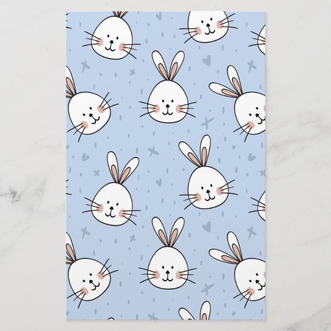 Papeterie Adorable Lapin Motif lapin (Devant)