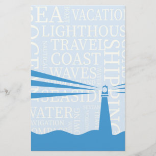 Papeterie Affiche de phare nautique