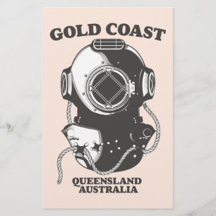 Papeterie Affiche de plongée Gold Coast Queensland Australie