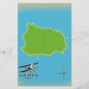 Papeterie Affiche de voyage Ischia Italie