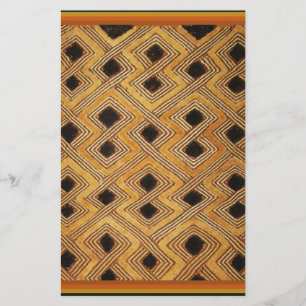 Papeterie Afrique Zaïre Congo Kuba Textile