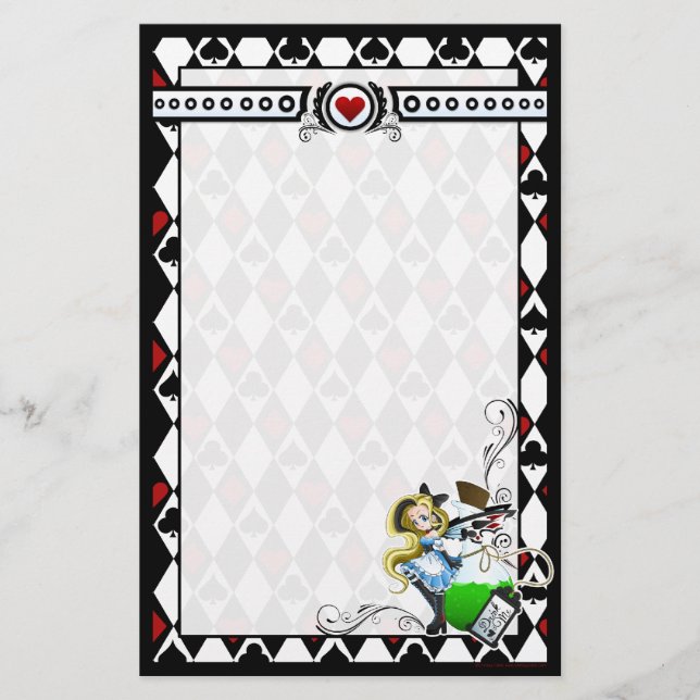 Papeterie Alice Fairy - Buvez-Moi Anime Stationnaire (Devant)