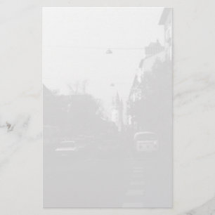 Papeterie Allemagne vintage voitures de rue Frankfurt City 1