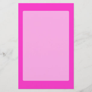 Papeterie Alors couleur rose Décor Personnaliser si vous aim