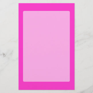 Papeterie Alors couleur rose Décor Personnaliser si vous aim