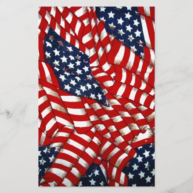 Papeterie American Flag-Unity & Love_ (Devant)