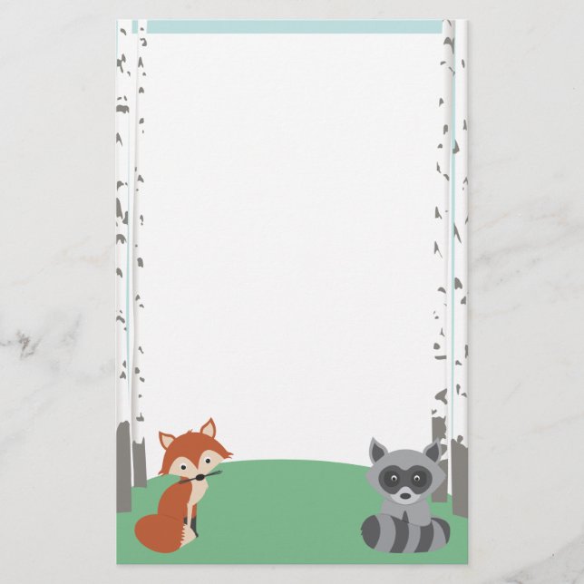 Papeterie Amis de région boisée (Devant)