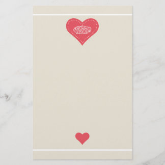 Papeterie Amour de coeur de calligraphie de Bismillah de